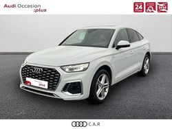 Blanc glacier métallisé Occasion 2023 Audi Q5 Sportback S-Line SUV | 47 990 € (Prix juste)