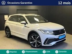 Blanc oryx nacrée Occasion 2023 VW Tiguan R-line SUV | 34 980 € (Prix juste)