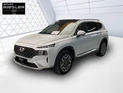 Blanc Utilisé 2021 Hyundai Santa Fe SUV | 33 980 € (Prix juste)