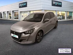 Gris Utilisé 2021 Peugeot 208 Allure Citadine | 12 690 € (Prix juste)