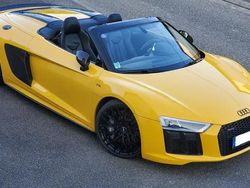 Jaune Utilisé 2018 Audi R8 Spyder Cabriolet | 128 300 €