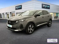 Gris Utilisé 2021 Peugeot 3008 GT | 15 290 € (Prix juste)