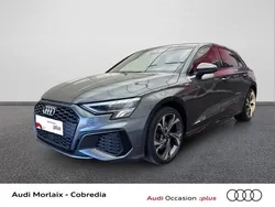 Gris daytona nacré Utilisé 2021 Audi A3 S-Line | 27 490 € (Prix assez cher)