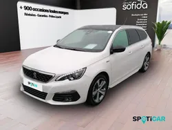 Blanc Utilisé 2018 Peugeot 308 GT-line Break | 11 990 € (Prix cher)