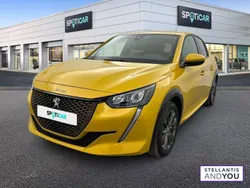 Jaune Utilisé 2021 Peugeot e-208 Style Citadine | 15 290 € (Prix juste)