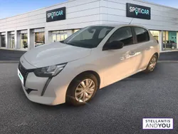 Blanc Utilisé 2022 Peugeot 208 Active Citadine | 11 990 € (Prix juste)