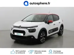 Blanc banquise Utilisé 2022 Citroën C3 PureTech Citadine | 15 499 € (Prix juste)