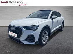 Blanc ibis Utilisé 2022 Audi Q3 Advanced Plus SUV | 33 490 € (Prix juste)