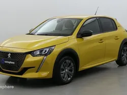 Jaune Utilisé 2022 Peugeot e-208 Allure Citadine | 16 999 € (Prix juste)