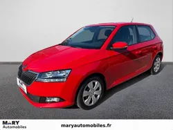 Rouge Utilisé 2020 Skoda Fabia Berline | 12 490 € (Bon prix)