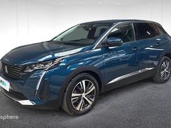 Bleu Utilisé 2021 Peugeot 3008 Allure SUV | 18 980 € (Prix juste)