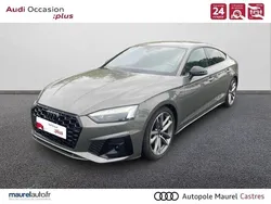 Gris chronos métallisé Utilisé 2023 Audi A5 Sportback S-Line Berline | 38 990 €