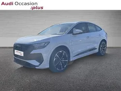 Blanc glacier métallisé Utilisé 2025 Audi Q4 Sportback e-tron S-Line SUV | 61 300 €