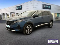 Bleu Utilisé 2021 Peugeot 5008 S Monospace | 21 290 € (Prix juste)