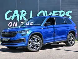 Bleu Utilisé 2022 Skoda Kodiaq SportLine SUV | 37 990 € (Prix juste)