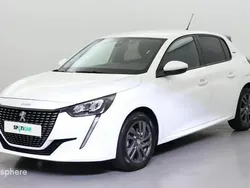 Blanc Utilisé 2021 Peugeot 208 Style Citadine | 14 499 € (Prix juste)