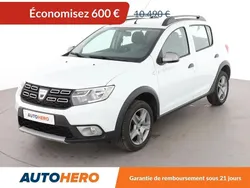 Blanc Utilisé 2018 Dacia Sandero Stepway Citadine | 9 890 € (Prix juste)