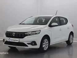 Blanc Utilisé 2022 Dacia Sandero Comfort Citadine | 12 999 € (Bon prix)