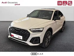 Blanc arcona Nouvelle 2024 Audi Q5 Sportback S-Line SUV | 69 900 € (Prix assez cher)