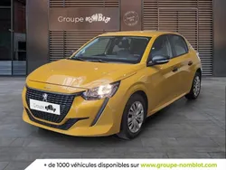 Jaune Utilisé 2020 Peugeot 208 S Citadine | 10 290 € (Prix juste)