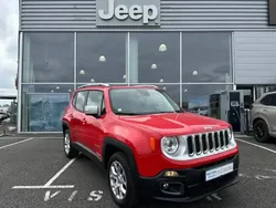 Rouge Utilisé 2015 Jeep Renegade Limited SUV | 13 990 € (Prix juste)