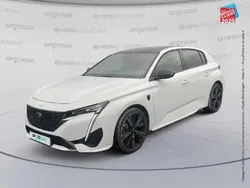 Blanc Utilisé 2023 Peugeot 308 GT Berline | 28 999 € (Prix juste)