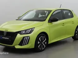Jaune Utilisé 2024 Peugeot 208 Active Citadine | 15 499 € (Prix juste)
