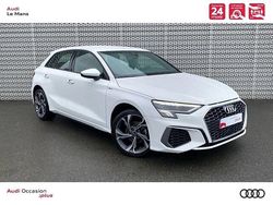 Blanc ibis Utilisé 2022 Audi A3 S-Line | 27 480 € (Prix juste)