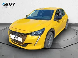Jaune Utilisé 2022 Peugeot e-208 Active Citadine | 15 990 € (Prix juste)