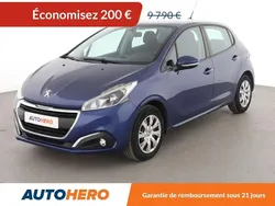 Bleu Utilisé 2016 Peugeot 208 Active Citadine | 9 590 € (Prix juste)