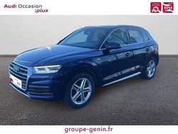 Bleu navarre métallisé Utilisé 2018 Audi Q5 S-Line SUV | 29 390 € (Prix juste)