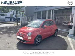 Coloris pastel coral red Utilisé 2018 Fiat 500 Lounge Berline | 9 990 € (Super prix)