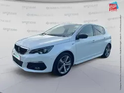 Blanc Utilisé 2021 Peugeot 308 GT Berline | 17 999 € (Prix juste)