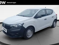 Blanc Utilisé 2021 Dacia Sandero Acces Citadine | 8 490 € (Super prix)