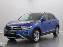 Bleu Utilisé 2022 VW T-Roc Exclusive SUV | 28 999 € (Prix juste)