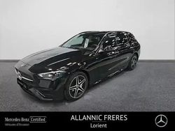 Noir obsidienne métallisé Utilisé 2024 Mercedes C300 AMG line Break | 65 900 €