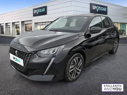 Noir Utilisé 2020 Peugeot 208 Allure Citadine | 14 290 € (Prix juste)