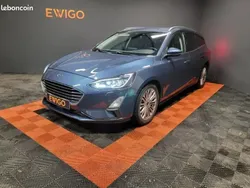 Bleu Utilisé 2019 Ford Focus Titanium Break | 10 990 € (Prix juste)