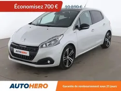 Blanc Utilisé 2018 Peugeot 208 GT-line Citadine | 9 890 € (Bon prix)