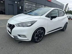 Blanc Utilisé 2021 Nissan Micra Citadine | 15 990 € (Prix juste)