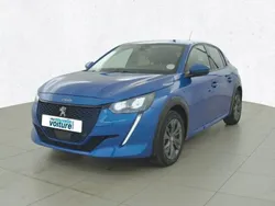Bleu Utilisé 2021 Peugeot e-208 Business-Line Citadine | 15 890 € (Prix juste)