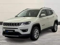 Blanc Utilisé 2020 Jeep Compass Limited SUV | 19 499 € (Prix juste)