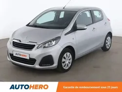 Gris Utilisé 2019 Peugeot 108 Active Citadine | 7 390 € (Bon prix)