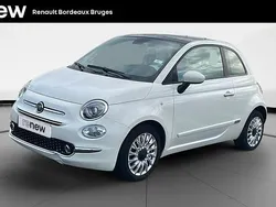 Beige Utilisé 2020 Fiat 500 Lounge Citadine | 12 990 € (Prix juste)