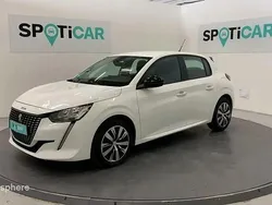 Blanc Utilisé 2023 Peugeot 208 Active Citadine | 13 899 € (Prix juste)