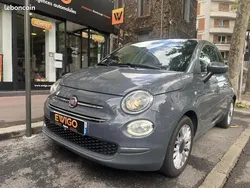 Gris Utilisé 2019 Fiat 500 Lounge Citadine | 7 490 € (Bon prix)