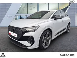 Blanc Utilisé 2022 Audi Q4 e-tron S-Line SUV | 39 890 € (Prix cher)