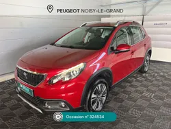 Rouge Utilisé 2016 Peugeot 2008 Allure SUV | 9 950 € (Prix juste)