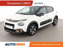 Blanc Utilisé 2019 Citroën C3 Origins Citadine | 9 590 € (Prix juste)