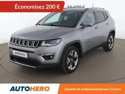 Gris Utilisé 2018 Jeep Compass Limited SUV | 15 890 € (Prix juste)